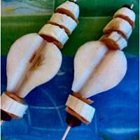 Owocowe szaszłyki w winie