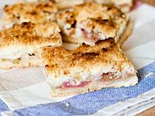 Fot. wjosna, Kruche ciasto z rabarbarem i kruszonką