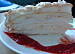 Fot. beata73, Tort bezowy z masą z mascarpone i musem truskawkowym