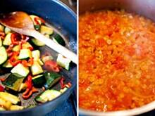 Fot. wjosna, Potrawka z soczewicy i kurczaka w pomidorach