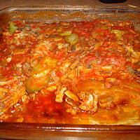 Schab w sosie ogorkowym