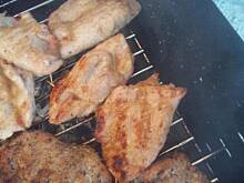 Fot. BeatrisL, Schab z nektarynką z grilla