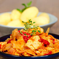 Kapusta w barwach jesieni