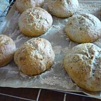 Bułeczki a'la grahameczki