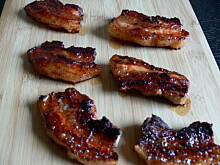 Fot. BernadettaP, Grillowany boczek