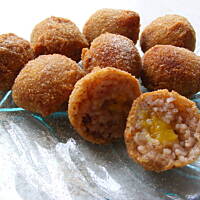 Imprezowe kule na słodko z mango