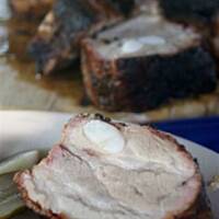 Żeberka z grilla w czosnkowej marynacie