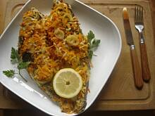 Fot. eluchap, Pieczony dorsz w warzywach