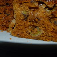 Miodowe ciasto z rabarbarem