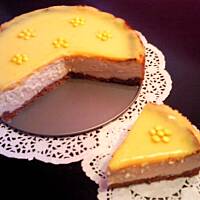 Słoneczny sernik z lemon curd