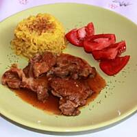 Ryż z curry z mięskiem