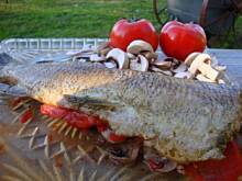 Fot. joka131, Szczupak grilowany z wkładką warzywną