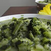 Zupa-zielony kwiecień.