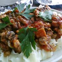 Potrawka z cukinią.