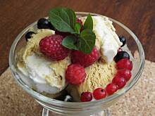 Fot. msewka, Deser lodowy lekko owocowy.