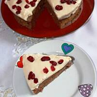 Torcik o smaku brzoskwiniowym