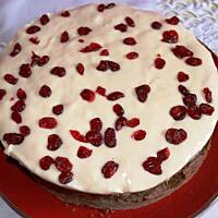 Torcik o smaku brzoskwiniowym