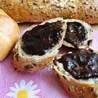 Powidła śliwkowo orzechowe z kakao