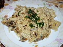 Fot. Anna Z, Makaron z pieczarkami