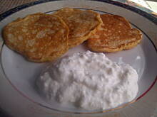 Fot. Ann93, Placuszki na maślance o smaku pieczonego jabłka