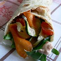 Grillowana tortilla rozmaitości