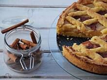 Fot. superbaba4, Szarlotka z musem jabłkowym na kruchym spodzie