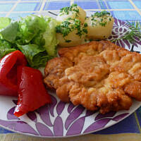 Kruchutkie kotlety karkowe z maślanki - Seria tanie obiady