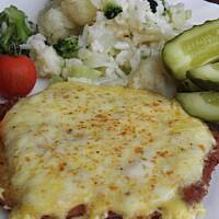 Schab pod oscypkową pierzynką.