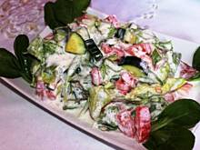 Fot. laleczka20, Sałatka ze śmietaną