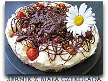 Fot. marialeksandra, Sernik na zimno z białą czekoladą