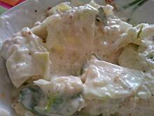 Fot. aniołek1976, Biała sałatka z rzodkwią i kalarepką