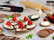 Fot. Wkn, Tartaletki Mascarponetki truskawkowe