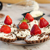 Tartaletki Mascarponetki truskawkowe