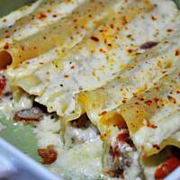 Cannelloni z tuńczykiem i papryką