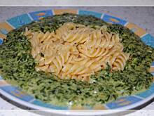 Fot. kaslava, Makaron ze szpinakiem w śmietanie