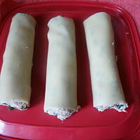 krokiety z cannelloni z mięsem z rosołu