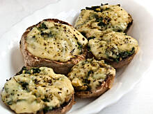 Fot. Jozefinach, Pieczarki faszerowane szpinakiem