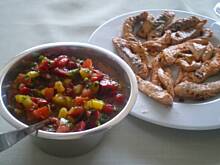 Fot. filonka86, Łosoś grillowany z meksykańską salsą