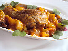 Fot. przejs, Pałki z kurczaka duszone z cukinią