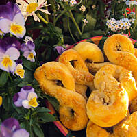 Kruche precelki z ziarnem słonecznika