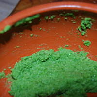 Pasta z zielonego groszku