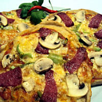 Pizzerki na spodzie pszenno-żytnim