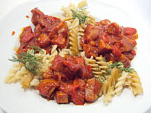 Fot. przejs, Gulasz z kiełbasy