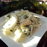 Surówka z kapusty pekińskiej i ogórka