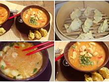 Fot. Hausik, pikantna, tajska zupa tom yum z krewetkami