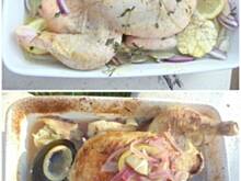 Fot. Hausik, pieczony kurczak i 40 ząbków czosnku...