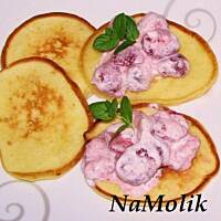 Serowe placuszki śniadaniowe