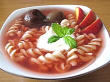 Fot. NaMolik, Zupa śliwkowa