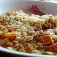 pasta con le lenticchie (makaron z soczewicą)