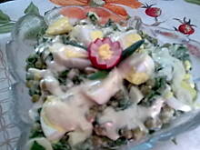 Fot. bonieś, Sałatka ze szczypiorem